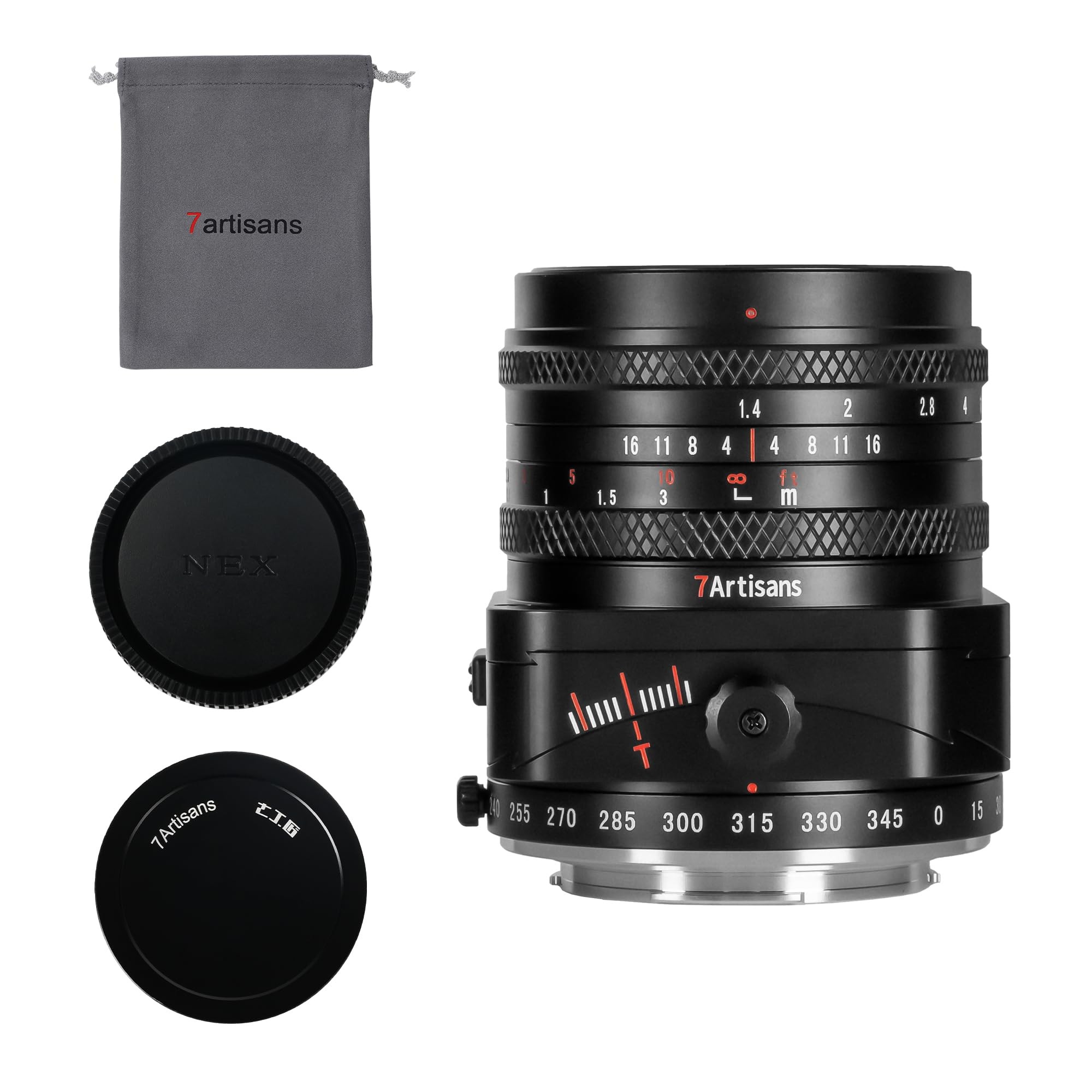 7artisans 50mm F1.4 APS-C Frame Tilt-Shift Lens with 2-in-1 Compatible for Olympus&Panasonic M4/3 Mirrorless Cameras G1 G2 G3 G4 G5 G6 G7 GF1 GF2 GF3 GF5 GF6 GM1 EMP1 EPM2 E-PL1 E-PL2 E-PL3 E-PL5
