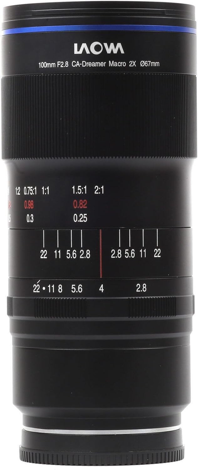 LAOWA 100mm f/2.8 2X Ultra Macro APO SLR Macro Lens (Black) Full Frame - for Sony E