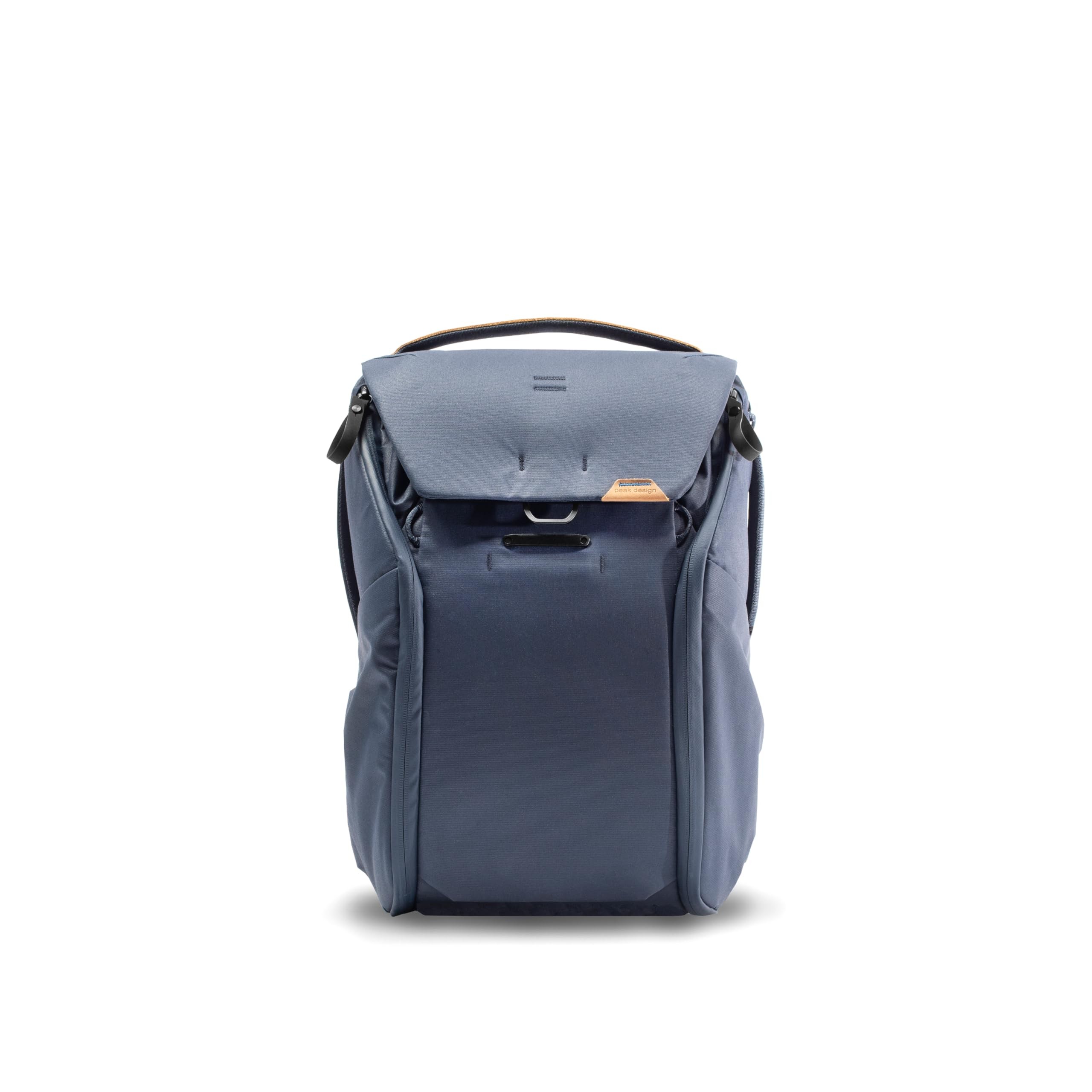 Peak Design Everyday Backpack 20L, Midnight, MagLatch Top, Dual Side Access, FlexFold Dividers, Fits 15" Laptop, For Camera Carry, Daily Commutes or Travel, Versatile Backpack for Men and Women