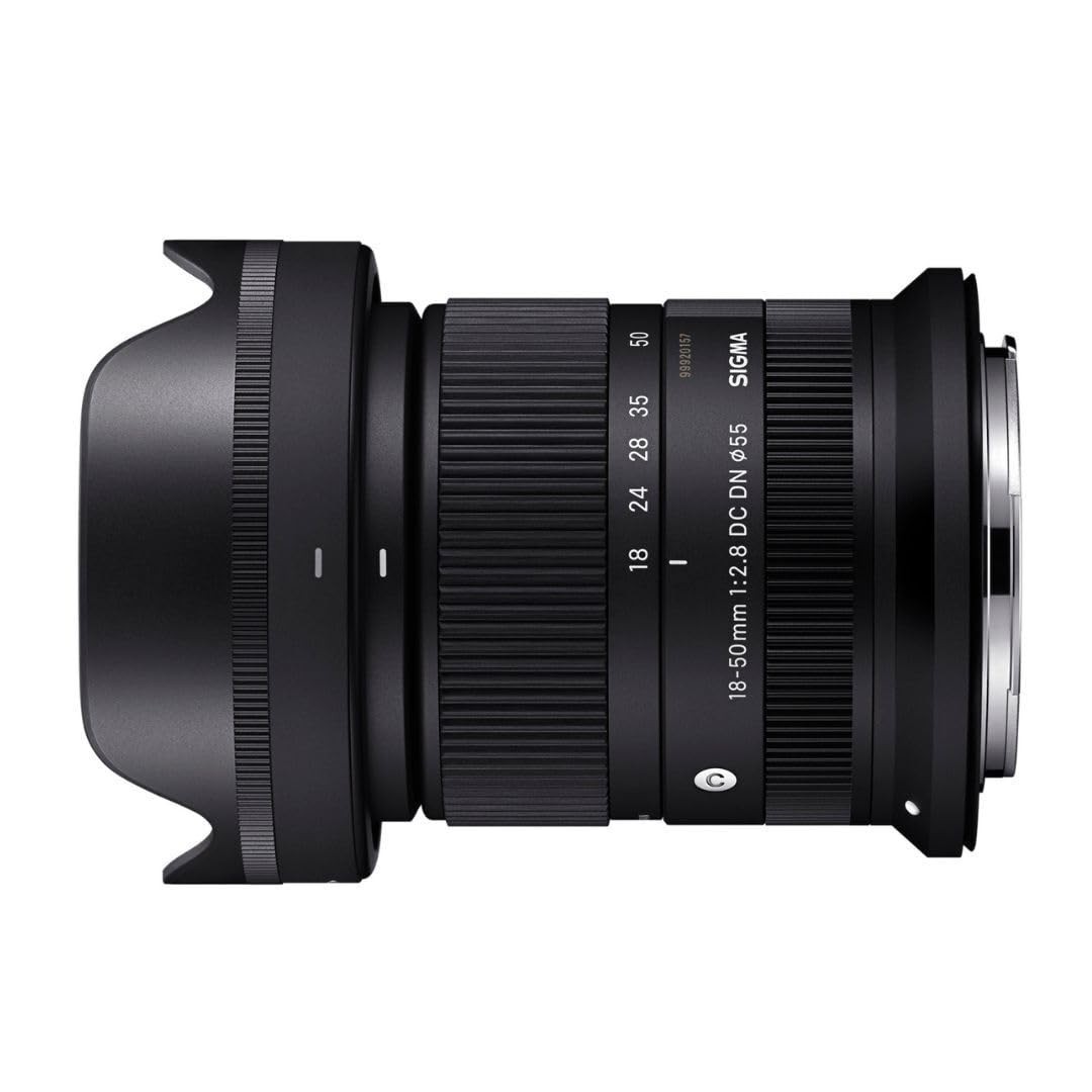 Sigma 18-50mm F2.8 DC DN Contemporary Lens for Canon RF Mount Mirrorless Cameras