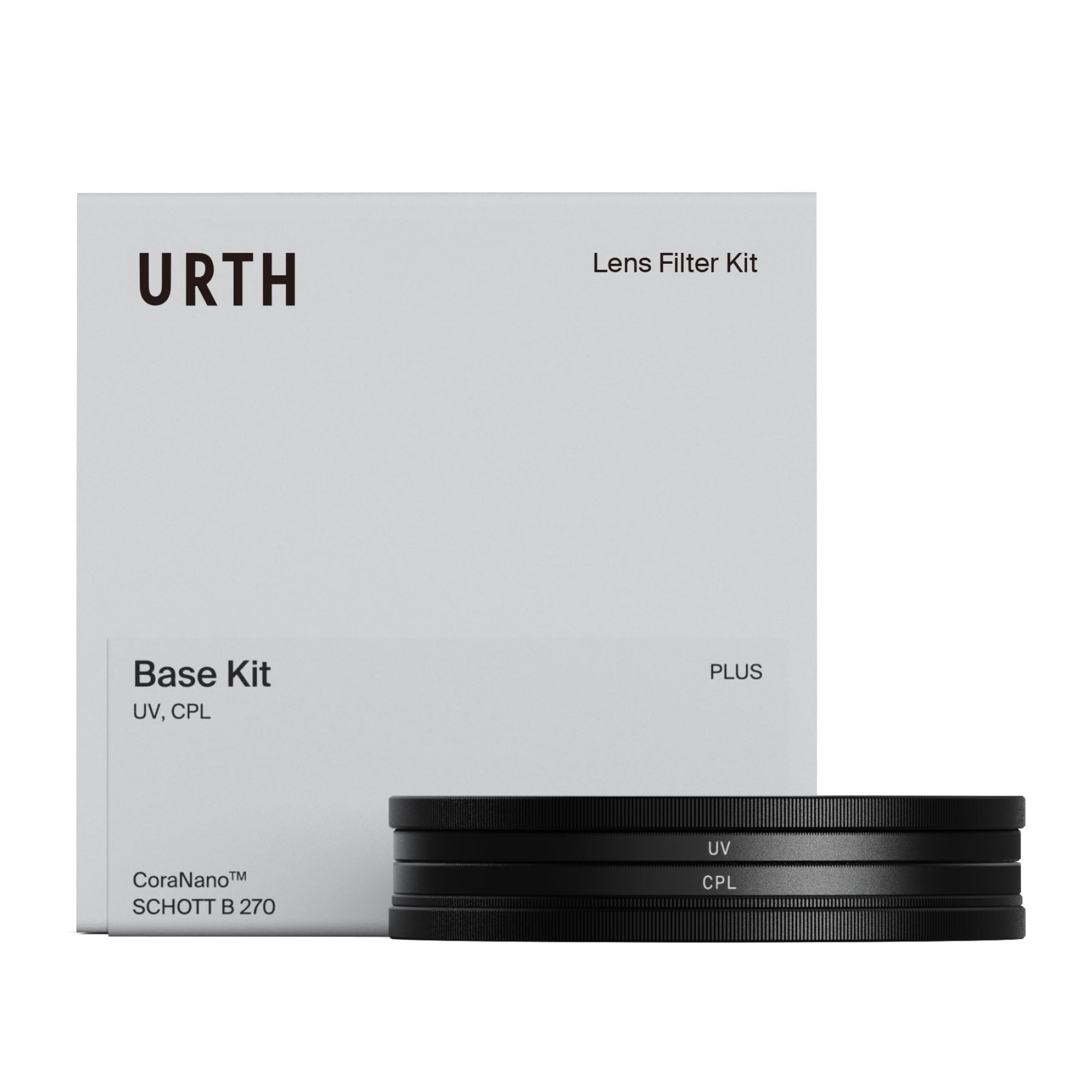 Urth 77mm 2-in-1 Lens Filter Kit (Plus+) - UV, Circular Polarizing (CPL), Multi-Coated Optical Glass, Ultra-Slim Camera Lens Filters
